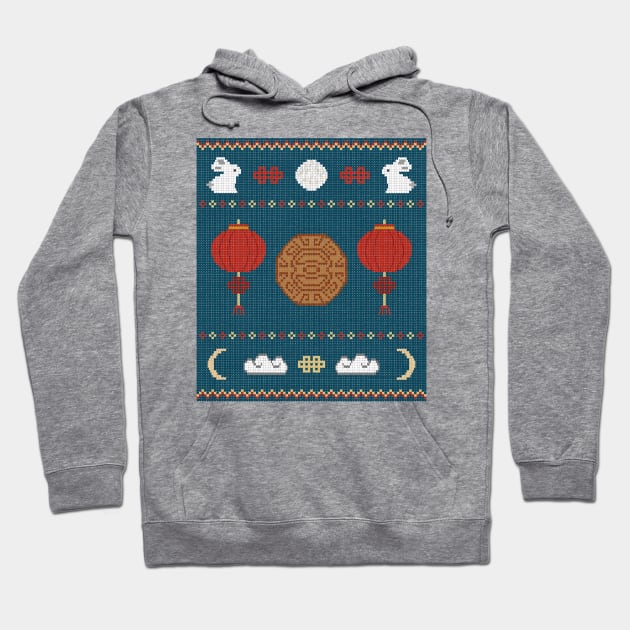 Mid Autumn Festival Knit Hoodie by CupcakeCandice